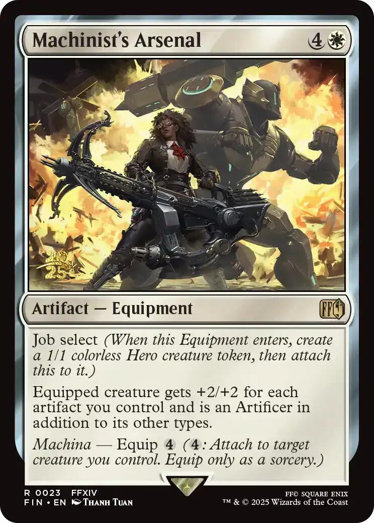 Machinist's Arsenal [FINAL FANTASY Prerelease Promo] | Clutch Gaming