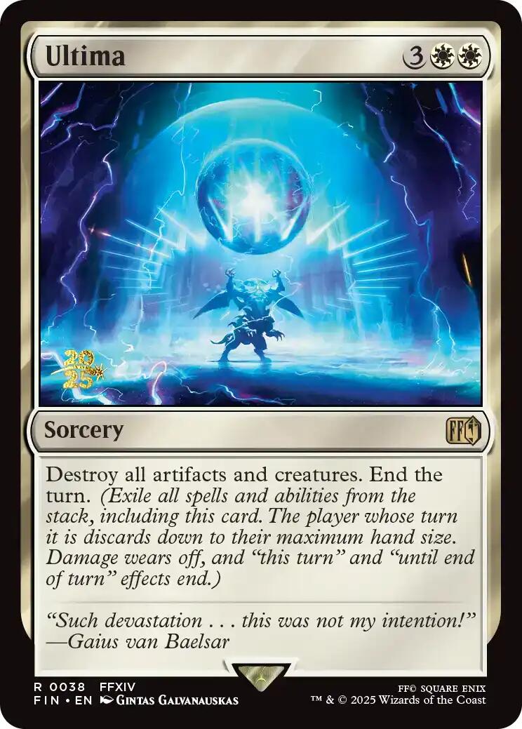 Ultima [FINAL FANTASY Prerelease Promo] | Clutch Gaming