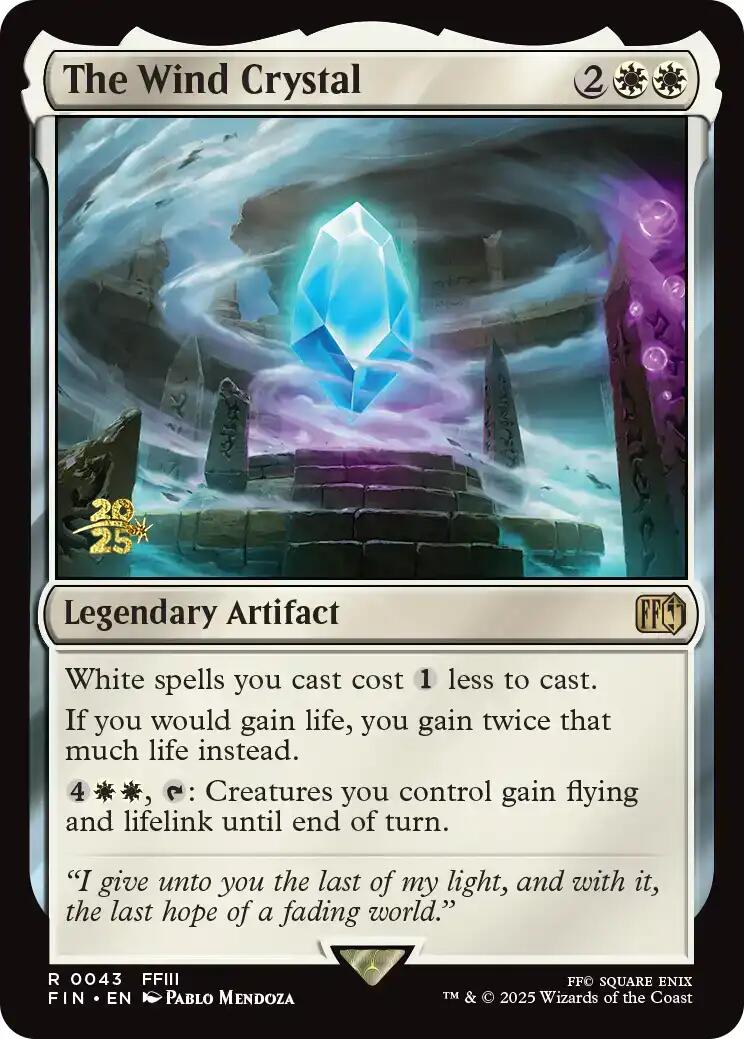 The Wind Crystal [FINAL FANTASY Prerelease Promo] | Clutch Gaming