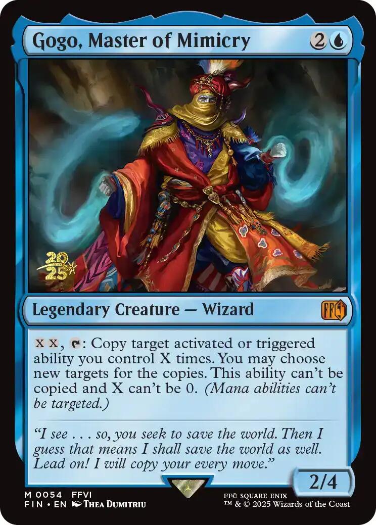 Gogo, Master of Mimicry [FINAL FANTASY Prerelease Promo] | Clutch Gaming