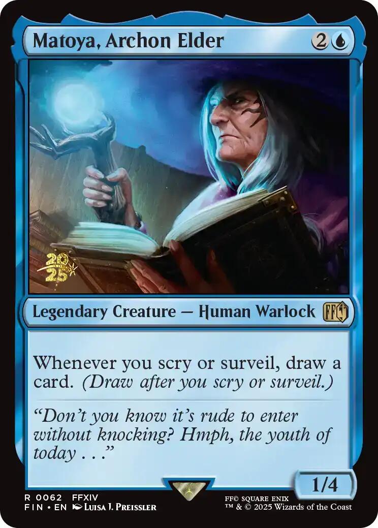 Matoya, Archon Elder [FINAL FANTASY Prerelease Promo] | Clutch Gaming