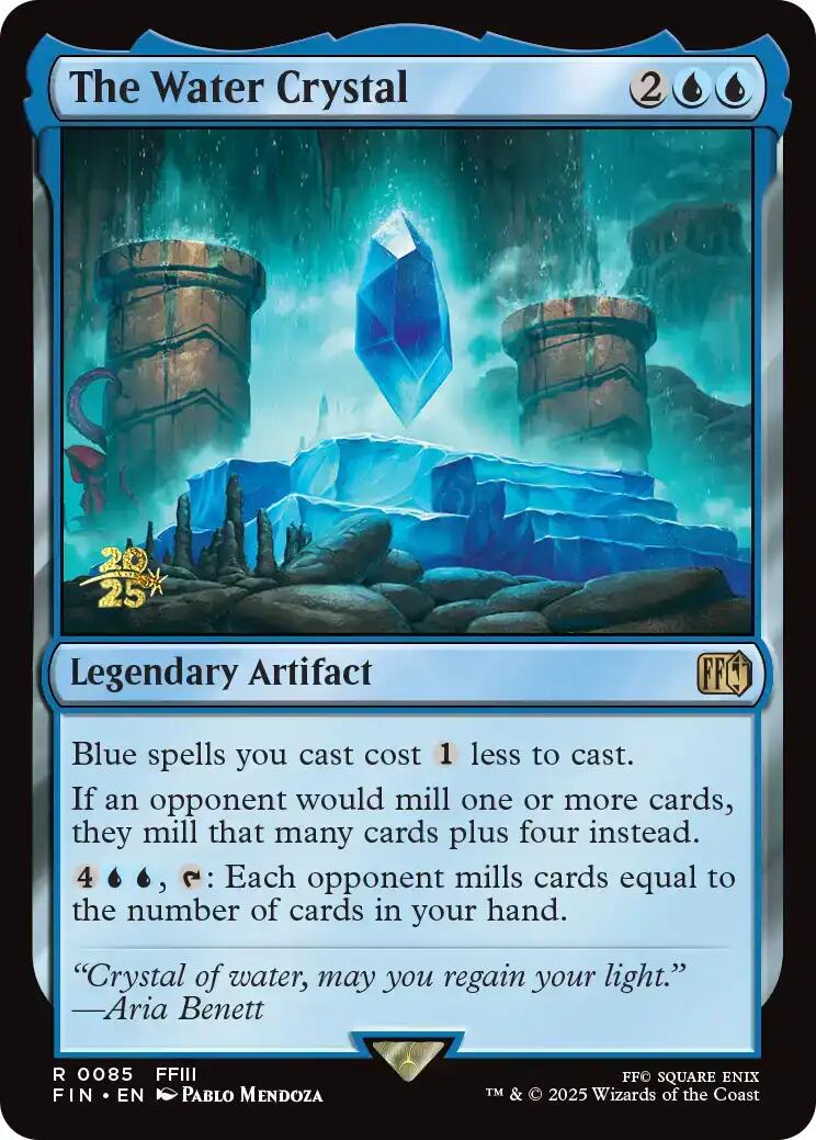 The Water Crystal [FINAL FANTASY Prerelease Promo] | Clutch Gaming