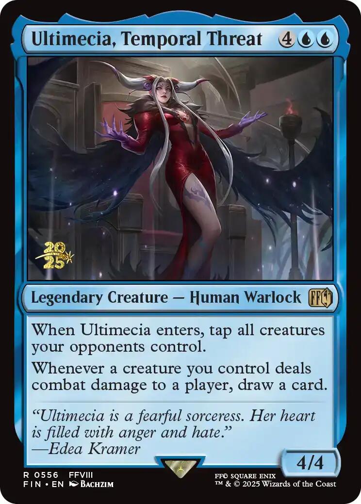Ultimecia, Temporal Threat [FINAL FANTASY Prerelease Promo] | Clutch Gaming