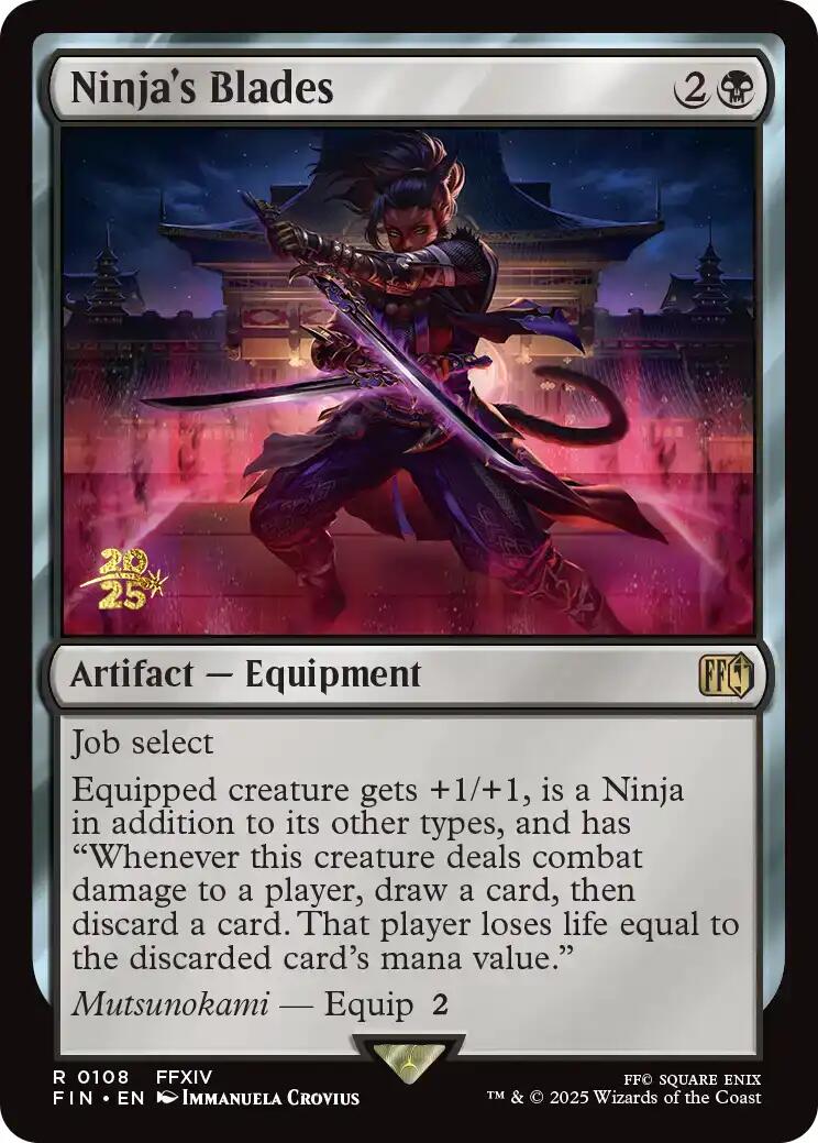 Ninja's Blades [FINAL FANTASY Prerelease Promo] | Clutch Gaming