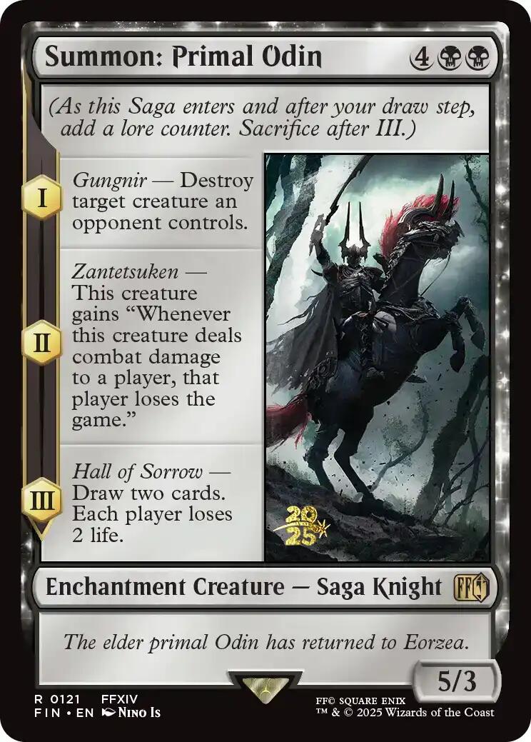 Summon: Primal Odin [FINAL FANTASY Prerelease Promo] | Clutch Gaming
