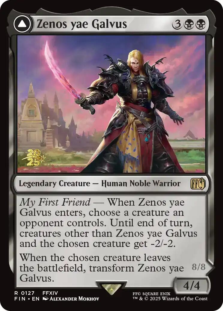 Zenos yae Galvus // Shinryu, Transcendent Rival [FINAL FANTASY Prerelease Promo] | Clutch Gaming