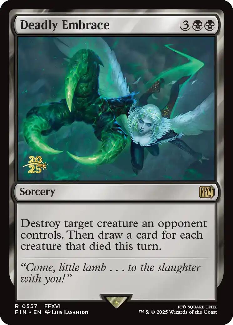 Deadly Embrace [FINAL FANTASY Prerelease Promo] | Clutch Gaming