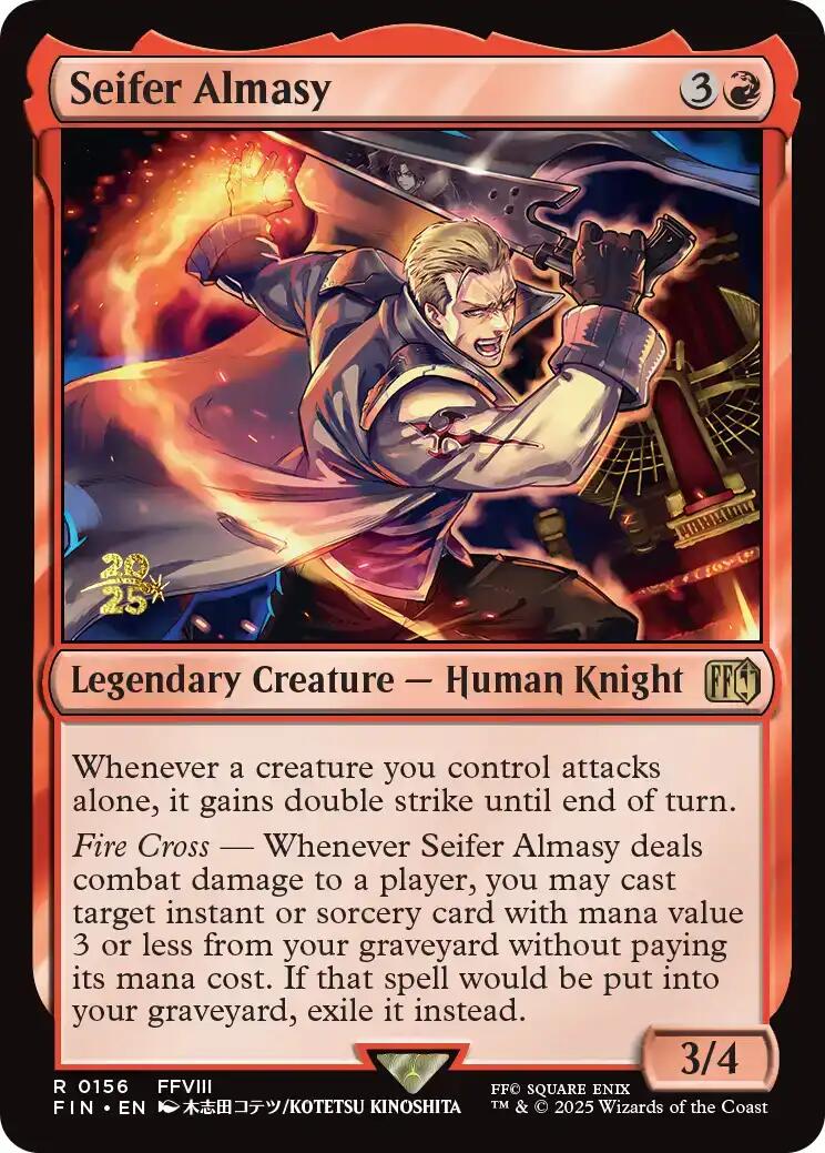 Seifer Almasy [FINAL FANTASY Prerelease Promo] | Clutch Gaming