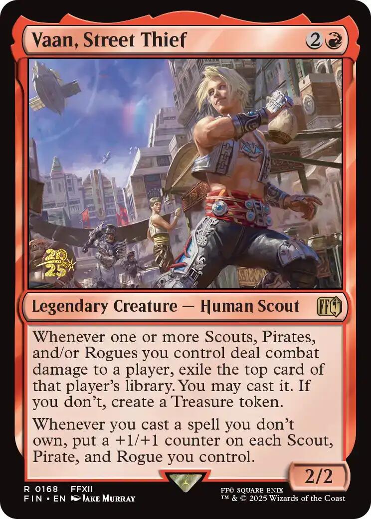 Vaan, Street Thief [FINAL FANTASY Prerelease Promo] | Clutch Gaming
