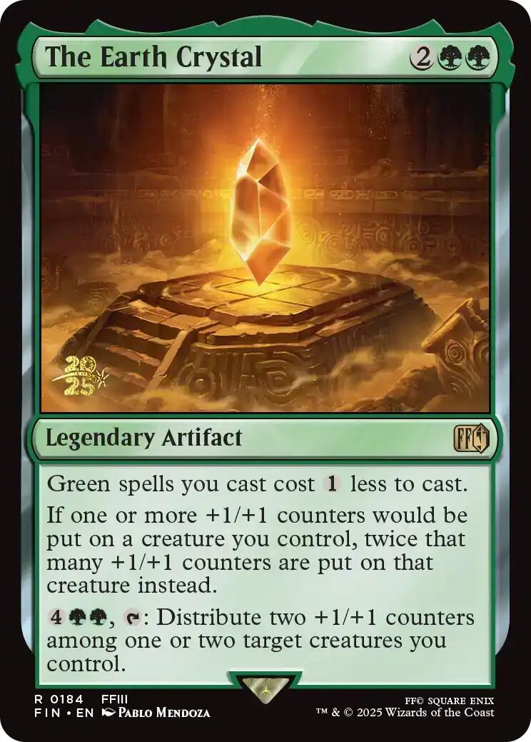 The Earth Crystal [FINAL FANTASY Prerelease Promo] | Clutch Gaming