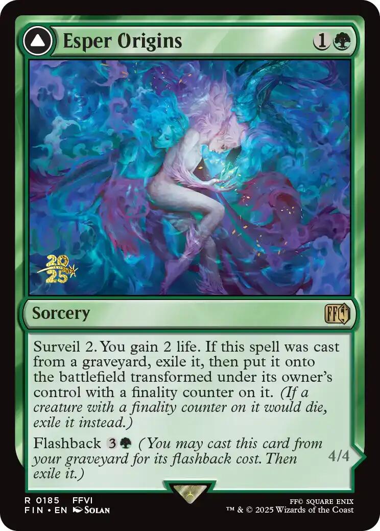 Esper Origins // Summon: Esper Maduin [FINAL FANTASY Prerelease Promo] | Clutch Gaming