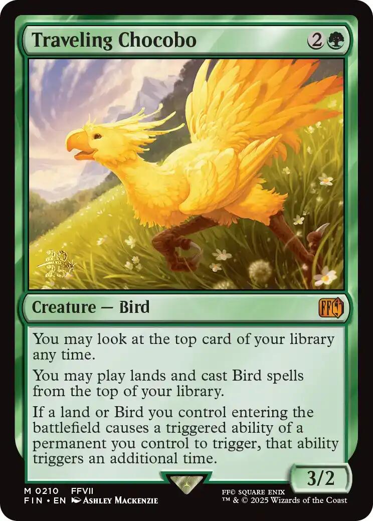Traveling Chocobo [FINAL FANTASY Prerelease Promo] | Clutch Gaming