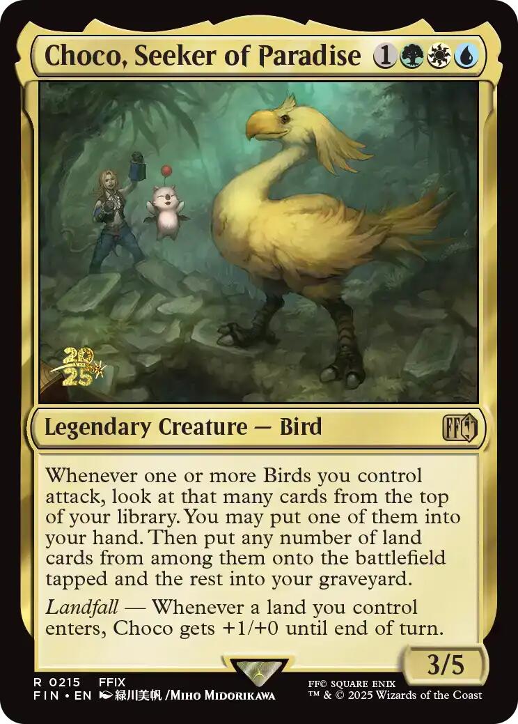 Choco, Seeker of Paradise [FINAL FANTASY Prerelease Promo] | Clutch Gaming