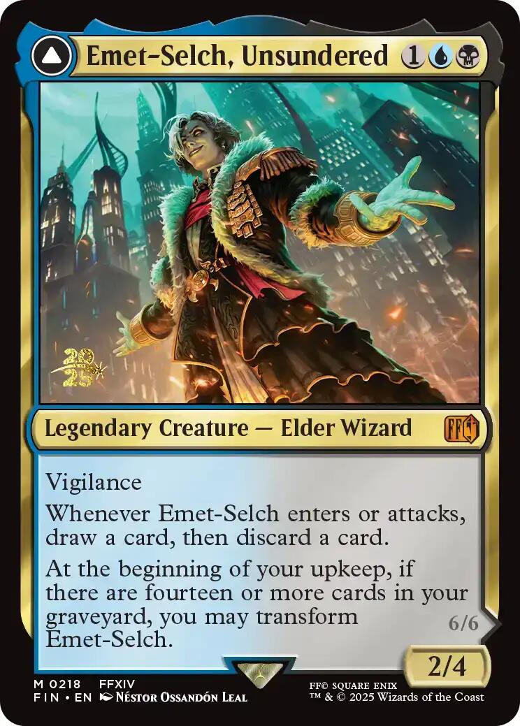 Emet-Selch, Unsundered // Hades, Sorcerer of Eld [FINAL FANTASY Prerelease Promo] | Clutch Gaming