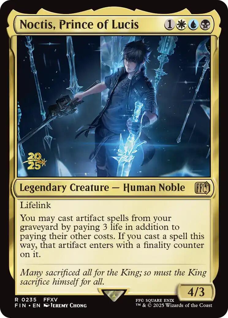 Noctis, Prince of Lucis [FINAL FANTASY Prerelease Promo] | Clutch Gaming