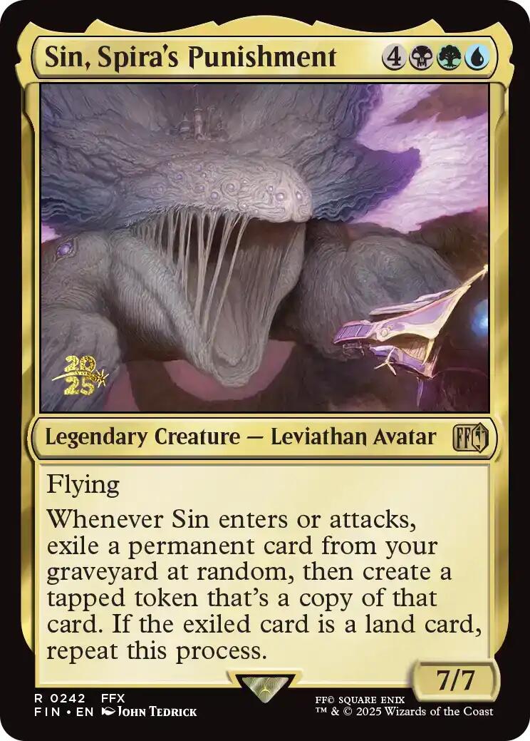 Sin, Spira's Punishment [FINAL FANTASY Prerelease Promo] | Clutch Gaming