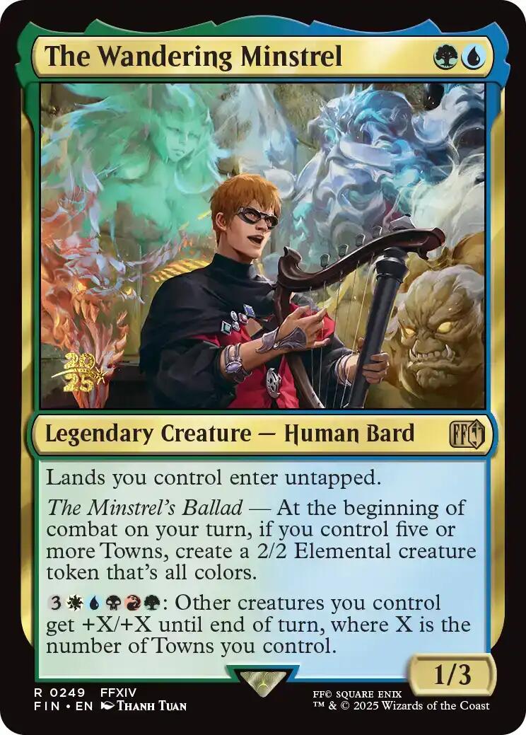 The Wandering Minstrel [FINAL FANTASY Prerelease Promo] | Clutch Gaming