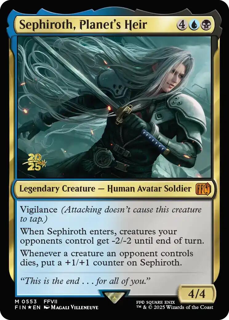 Sephiroth, Planet's Heir [FINAL FANTASY Prerelease Promo] | Clutch Gaming