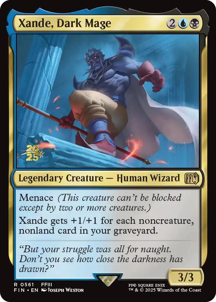 Xande, Dark Mage [FINAL FANTASY Prerelease Promo] | Clutch Gaming