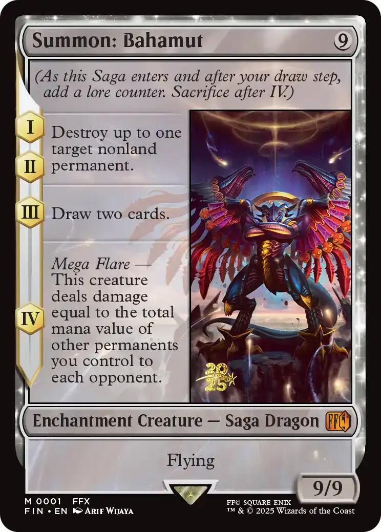 Summon: Bahamut [FINAL FANTASY Prerelease Promo] | Clutch Gaming