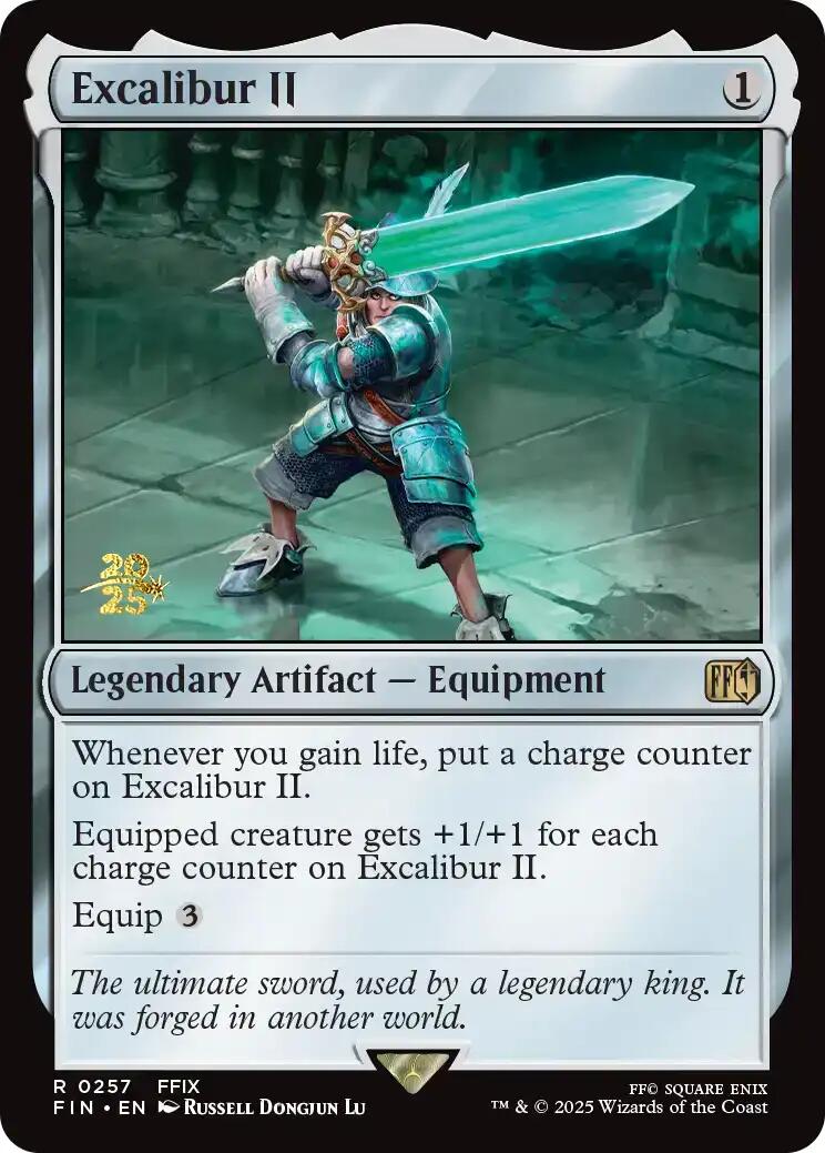 Excalibur II [FINAL FANTASY Prerelease Promo] | Clutch Gaming