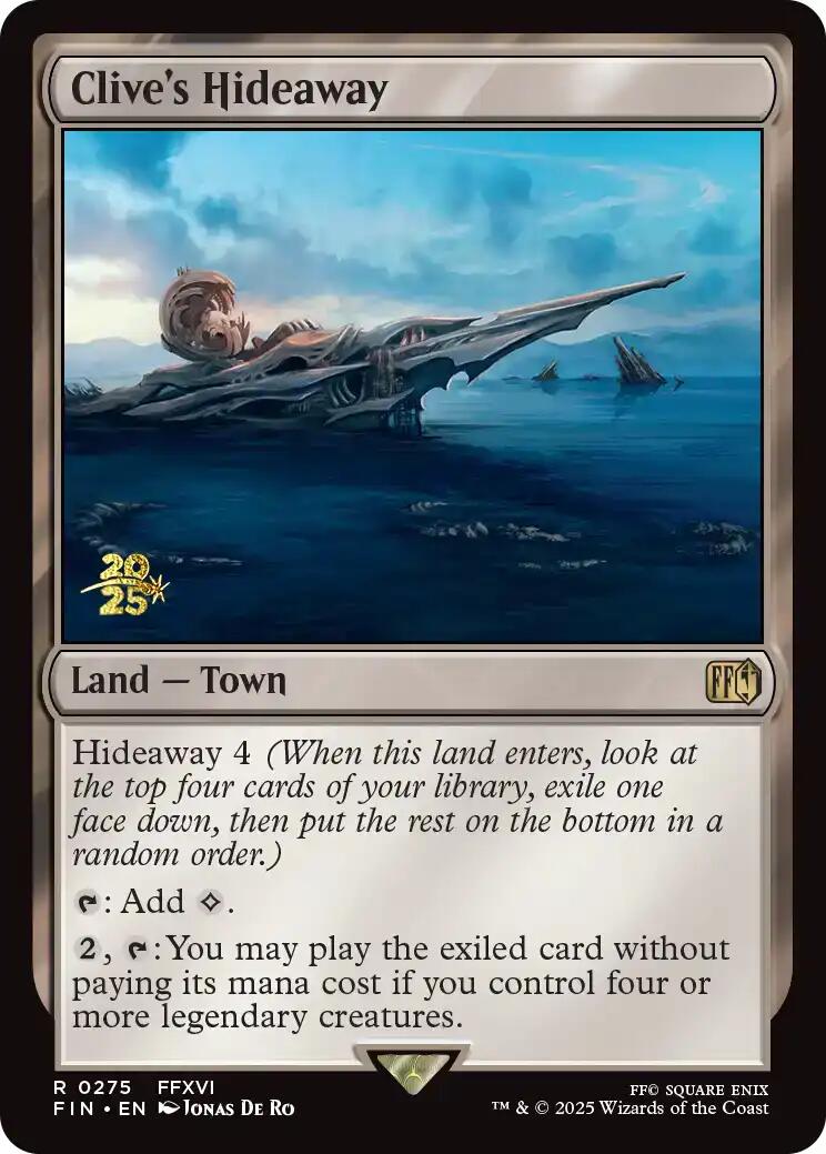Clive's Hideaway [FINAL FANTASY Prerelease Promo] | Clutch Gaming