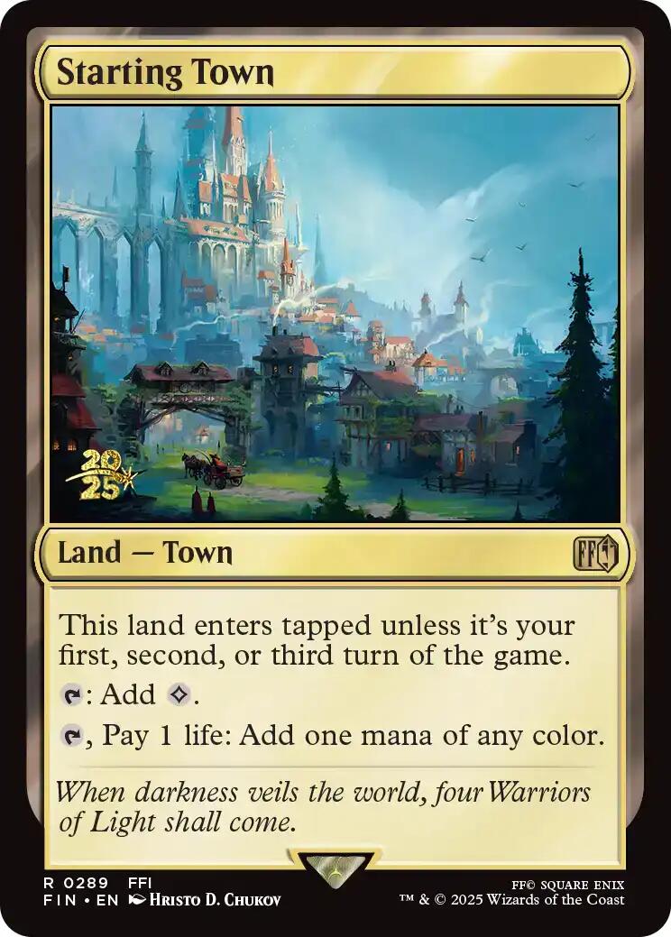 Starting Town [FINAL FANTASY Prerelease Promo] | Clutch Gaming