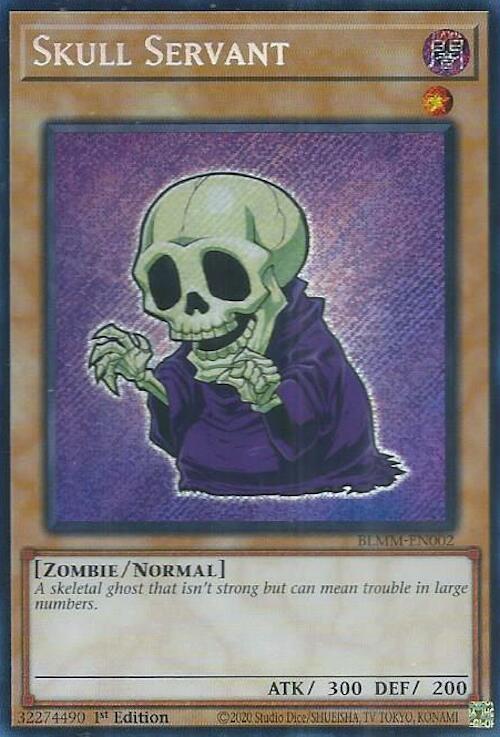Skull Servant [BLMM-EN002] Secret Rare | Clutch Gaming