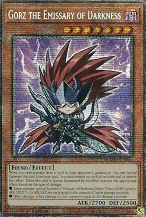 Gorz the Emissary of Darkness (Starlight Rare) [BLMM-EN005] Starlight Rare | Clutch Gaming