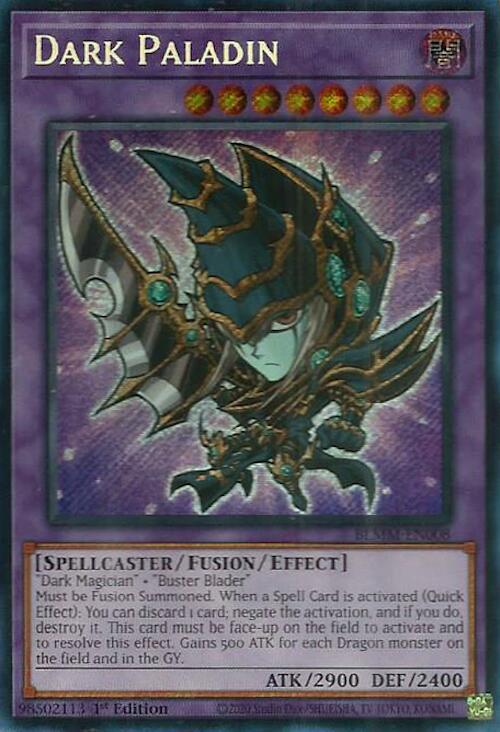 Dark Paladin [BLMM-EN008] Secret Rare | Clutch Gaming