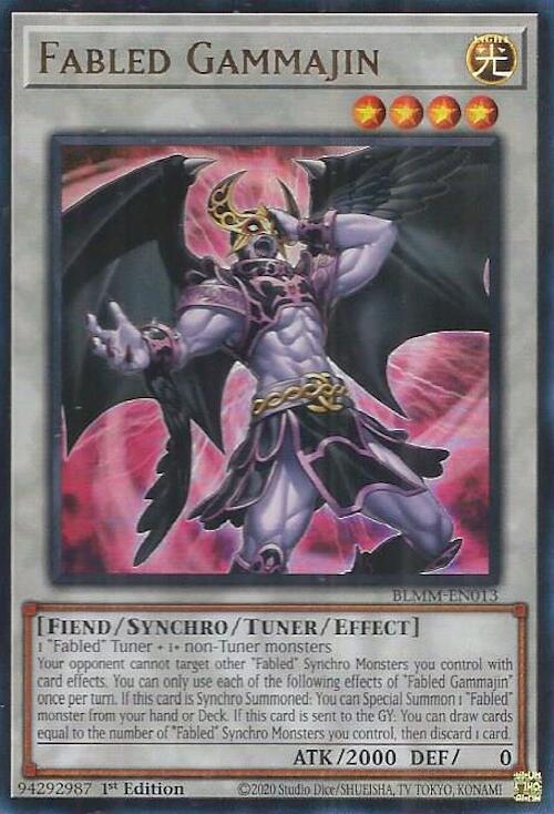 Fabled Gammajin [BLMM-EN013] Ultra Rare | Clutch Gaming