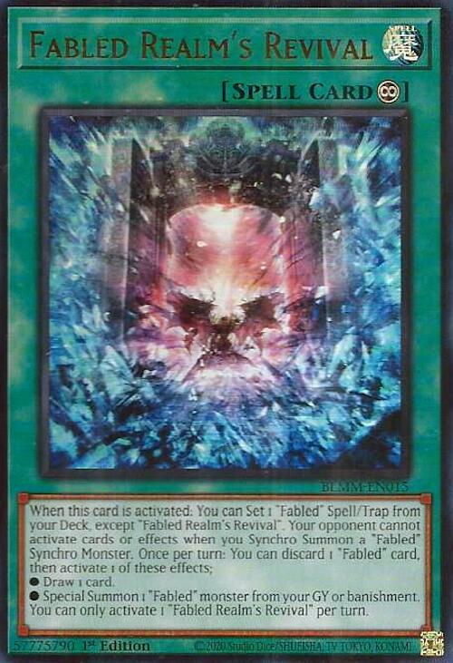 Fabled Realm's Revival [BLMM-EN015] Ultra Rare | Clutch Gaming