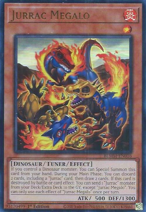 Jurrac Megalo [BLMM-EN016] Ultra Rare | Clutch Gaming