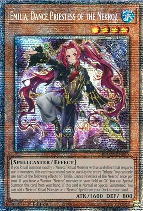 Emilia, Dance Priestess of the Nekroz (Starlight Rare) [BLMM-EN025] Starlight Rare | Clutch Gaming
