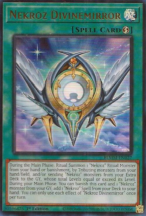 Nekroz Divinemirror [BLMM-EN027] Ultra Rare | Clutch Gaming