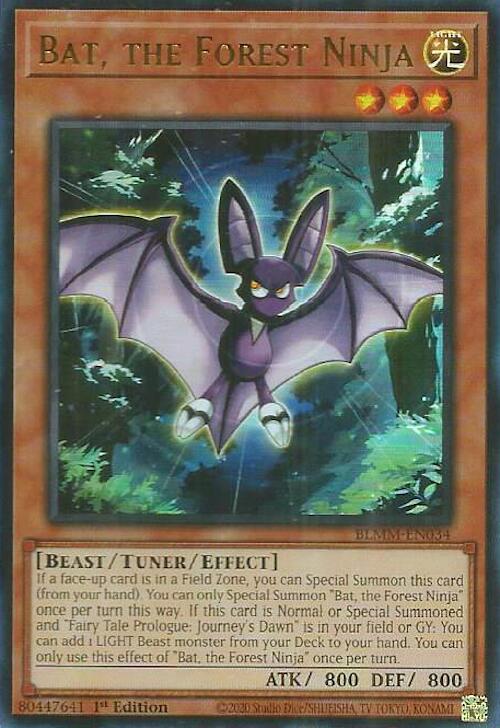 Bat, the Forest Ninja [BLMM-EN034] Ultra Rare | Clutch Gaming