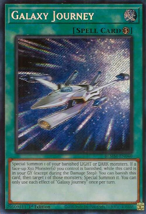 Galaxy Journey [BLMM-EN040] Secret Rare | Clutch Gaming