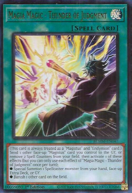 Magia Magic - Thunder of Judgment [BLMM-EN047] Ultra Rare | Clutch Gaming