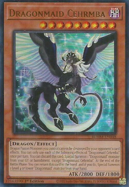 Dragonmaid Cehrmba [BLMM-EN048] Ultra Rare | Clutch Gaming