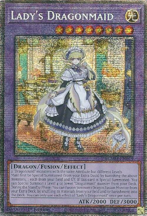 Lady's Dragonmaid (Starlight Rare) [BLMM-EN049] Starlight Rare | Clutch Gaming