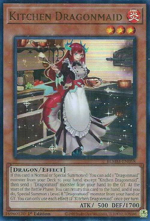 Kitchen Dragonmaid [BLMM-EN058] Ultra Rare | Clutch Gaming