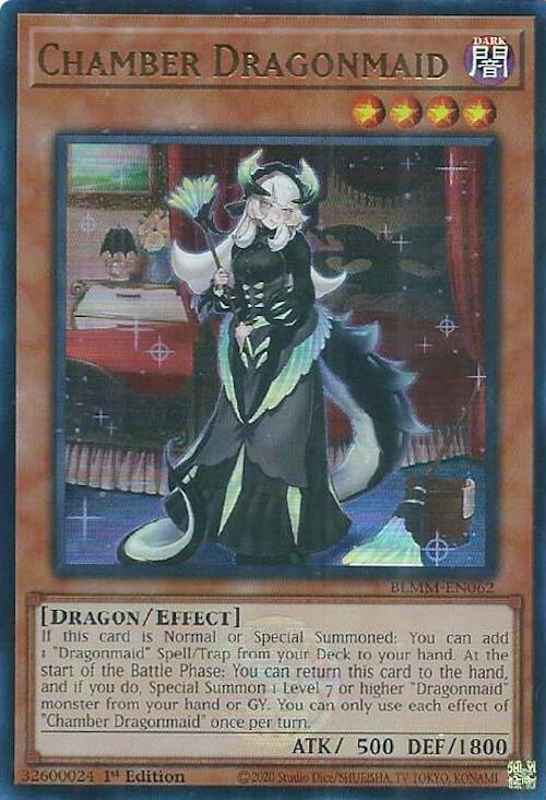 Chamber Dragonmaid [BLMM-EN062] Ultra Rare | Clutch Gaming