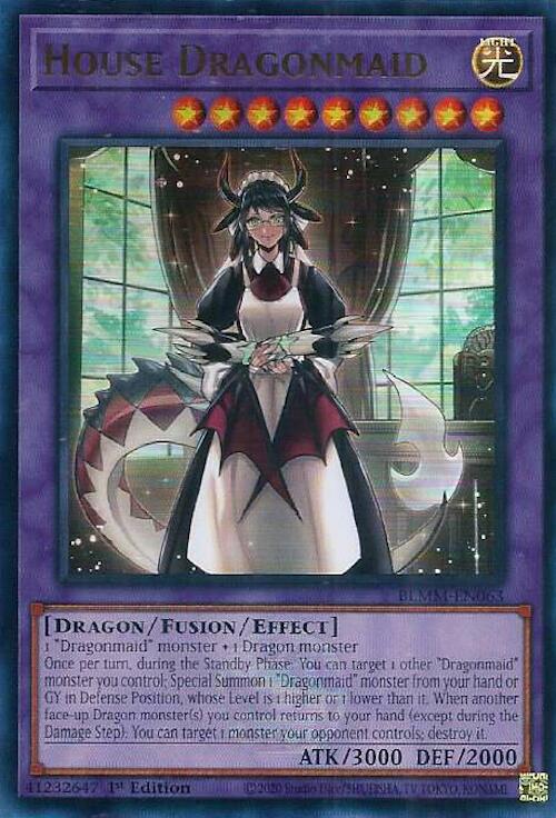 House Dragonmaid [BLMM-EN063] Ultra Rare | Clutch Gaming