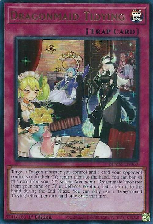 Dragonmaid Tidying [BLMM-EN069] Ultra Rare | Clutch Gaming