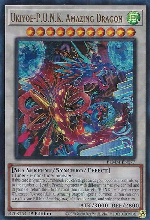 Ukiyoe-P.U.N.K. Amazing Dragon [BLMM-EN077] Ultra Rare | Clutch Gaming