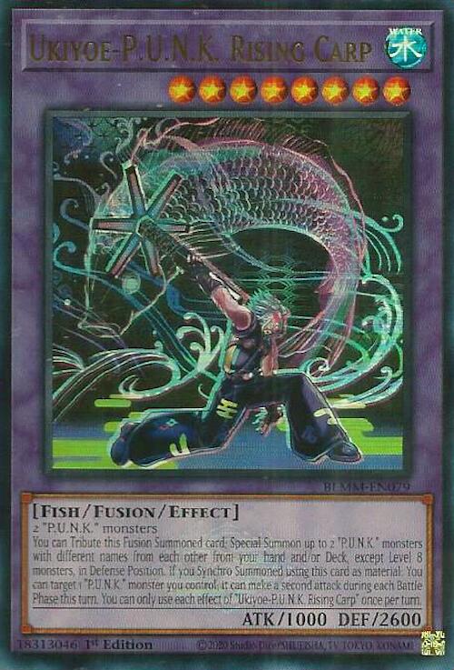 Ukiyoe-P.U.N.K. Rising Carp [BLMM-EN079] Ultra Rare | Clutch Gaming