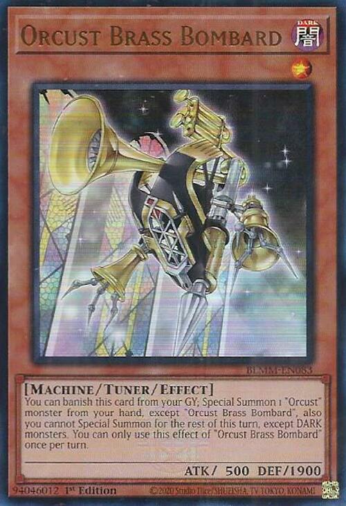 Orcust Brass Bombard [BLMM-EN083] Ultra Rare | Clutch Gaming