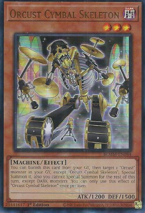 Orcust Cymbal Skeleton [BLMM-EN084] Ultra Rare | Clutch Gaming