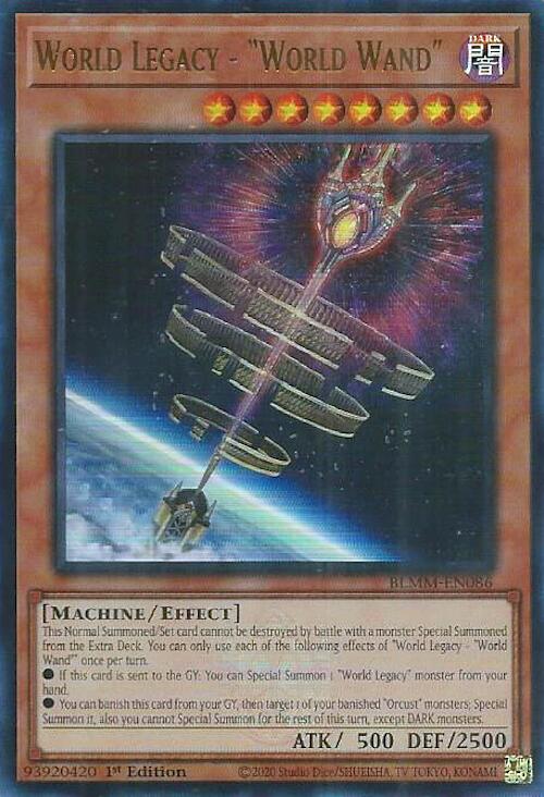 World Legacy - "World Wand" [BLMM-EN086] Ultra Rare | Clutch Gaming