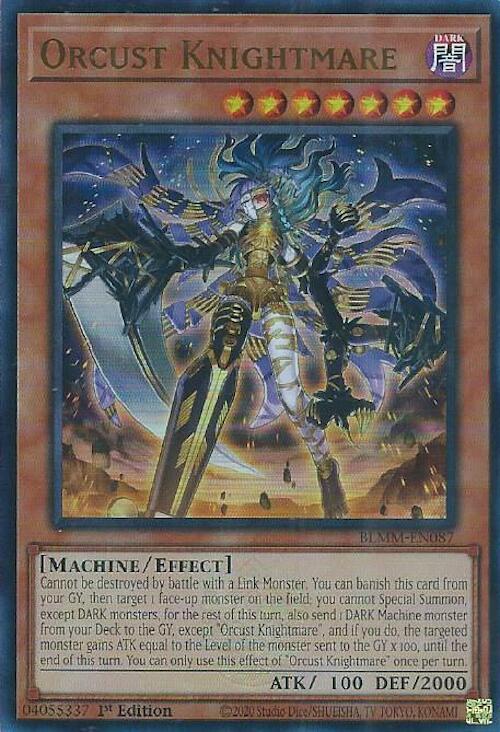 Orcust Knightmare [BLMM-EN087] Ultra Rare | Clutch Gaming